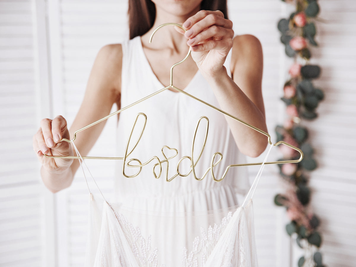 Gold Bridal Hanger