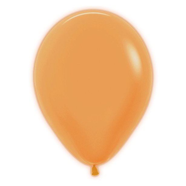 Neon Orange Latex Balloons