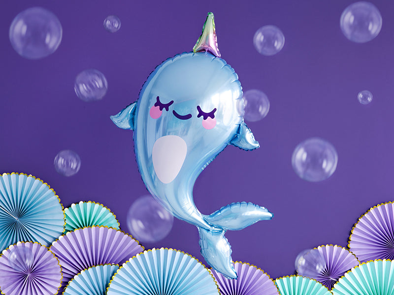 Narwhal Party Foil Balloon