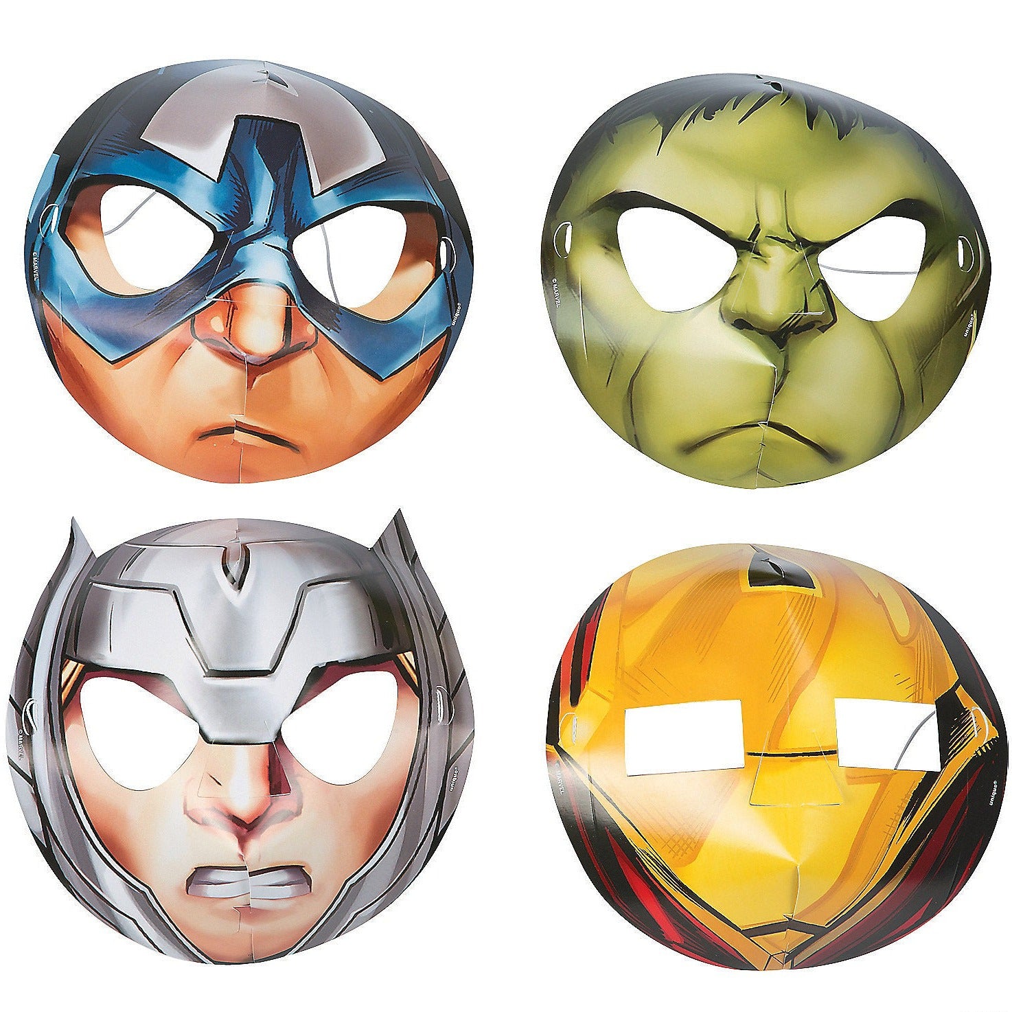 Avengers Assemble Masks