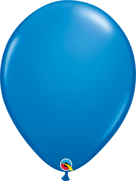 Dark Blue Latex Balloons 16” 