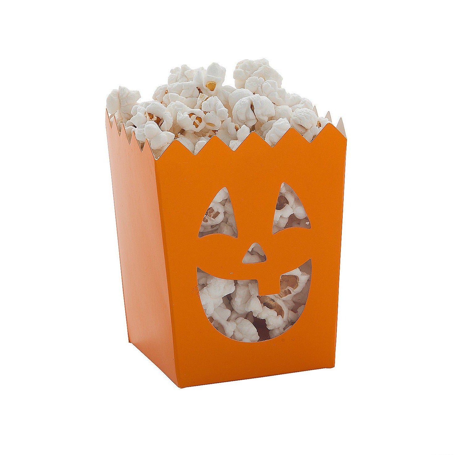 Halloween Popcorn Boxes with Cellophane Windows 