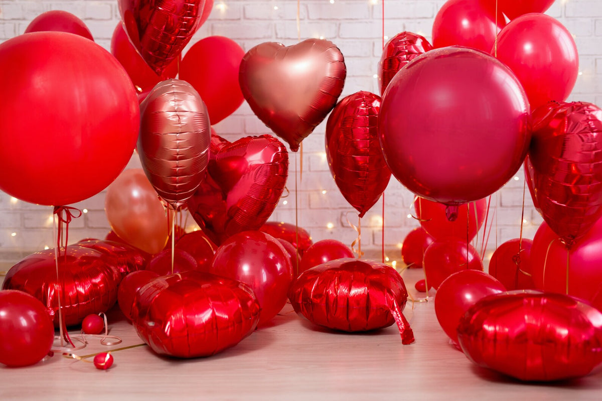18 Inch Ruby Red Heart Foil Balloon
