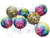 Gold & Black Orbz Disco Ball Balloon
