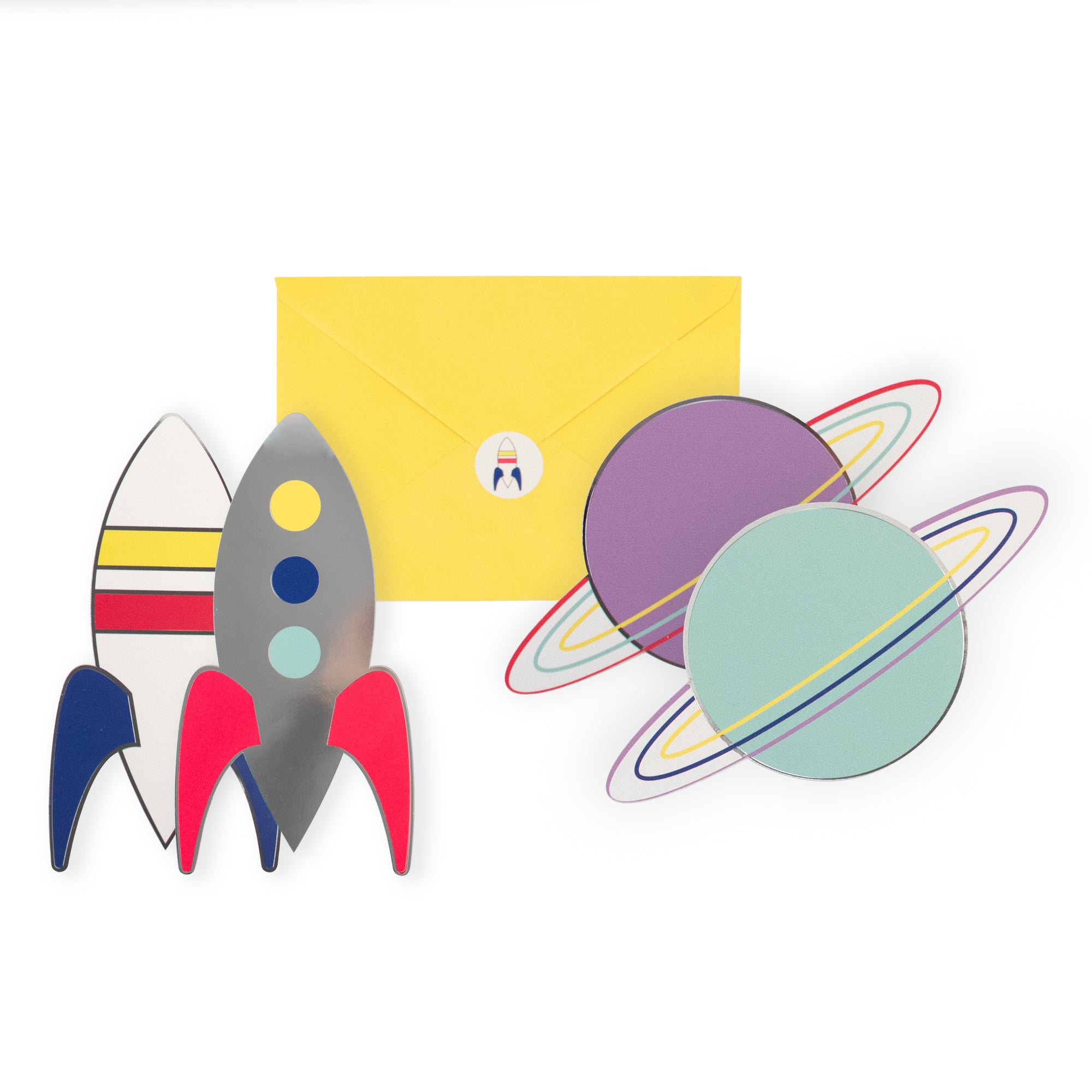 Cosmic Space Invitation Cards