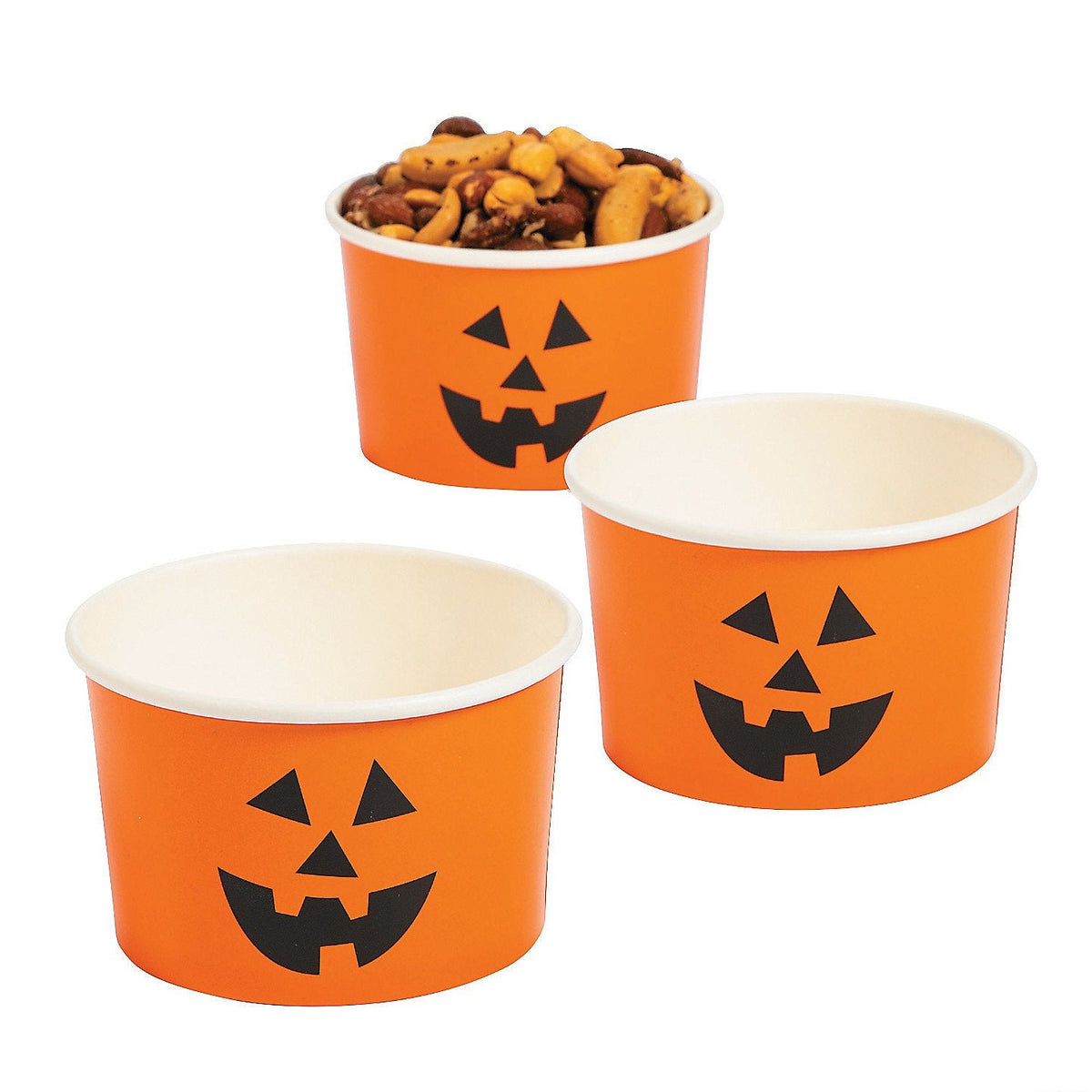 Jack O’ Lantern Snack Cups 