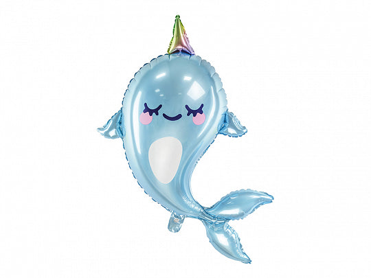 Narwhal Party Foil Balloon