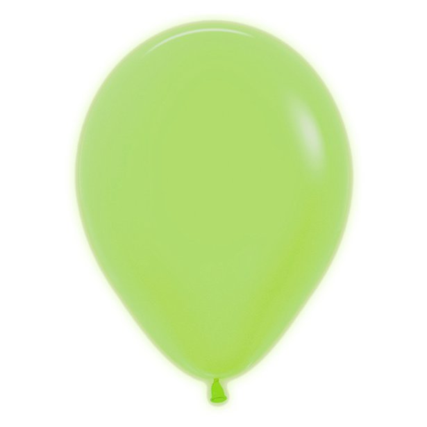 Neon Green Latex Balloons