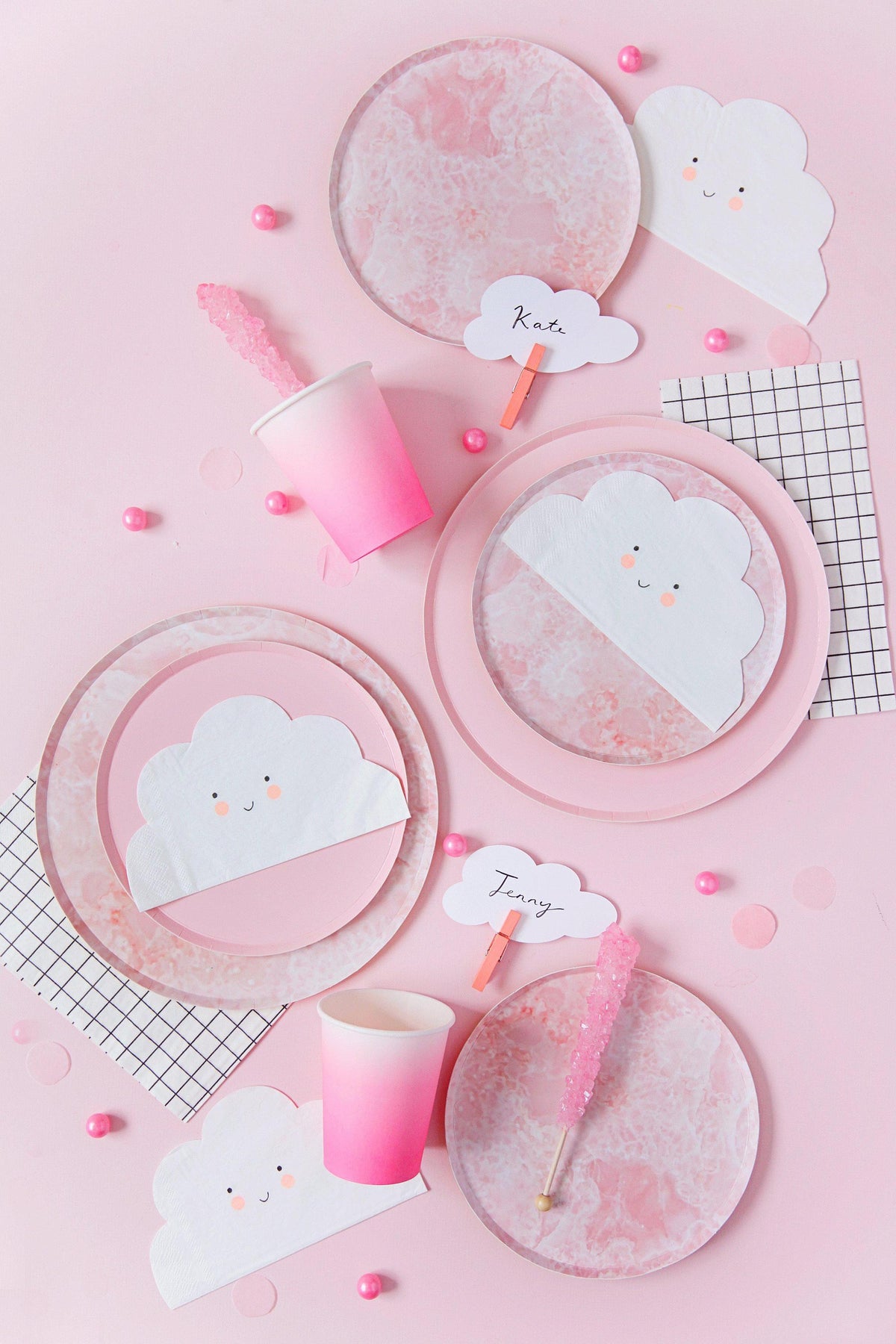 Rose Quartz Large Plates