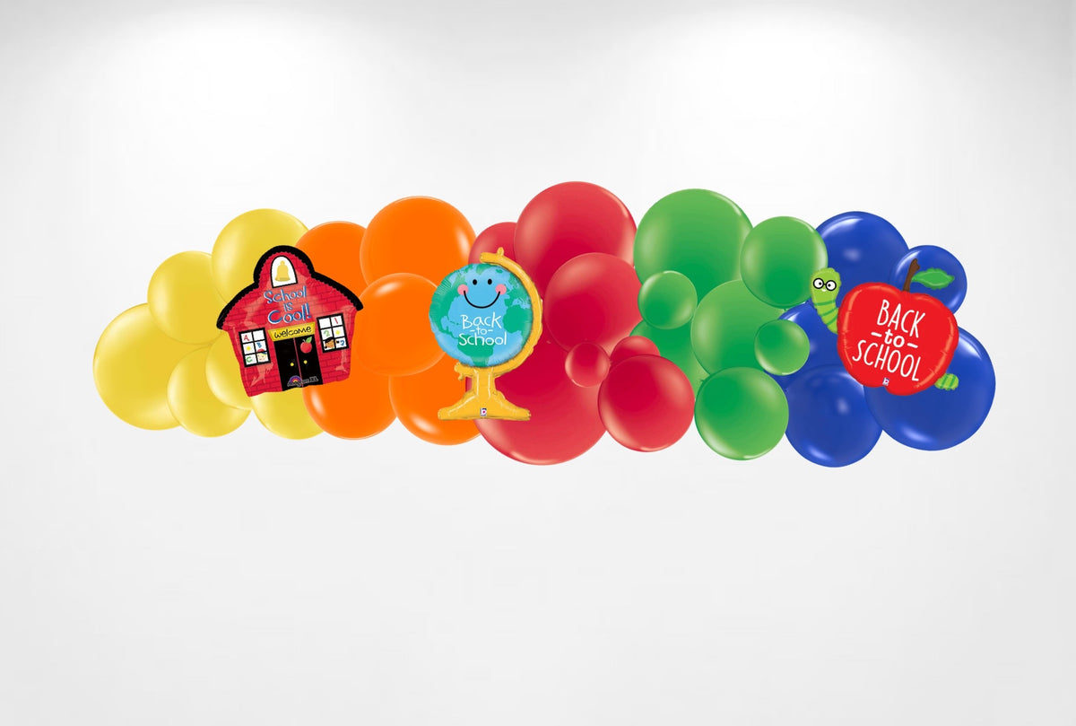 Back to School Balloon Garland