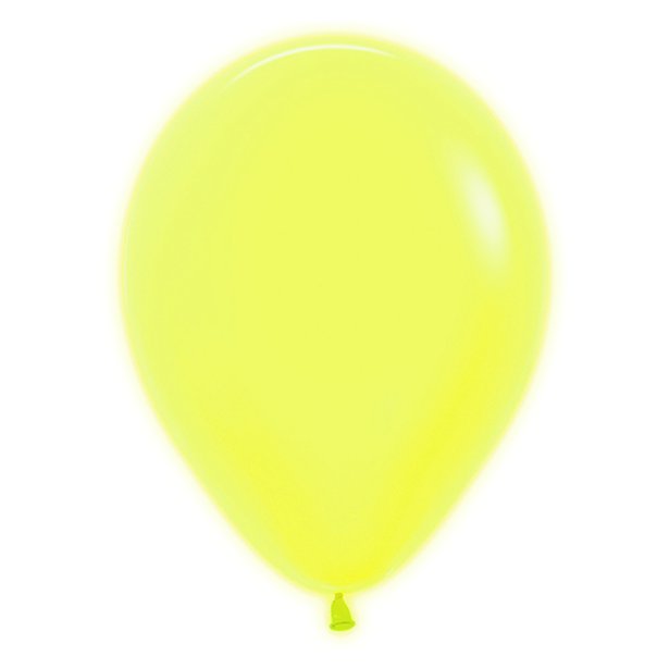 Neon Yellow Latex Balloons
