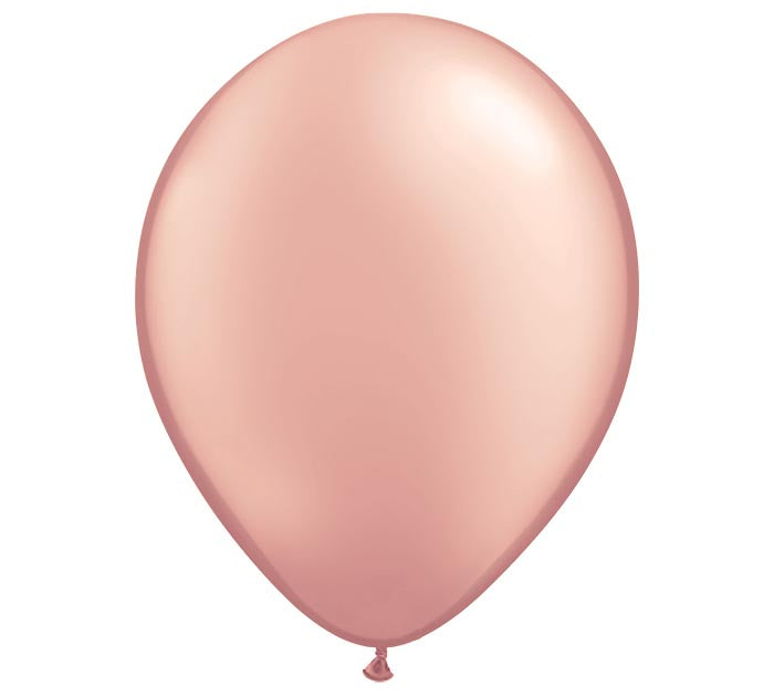 Rose Gold Latex Balloons 16” 