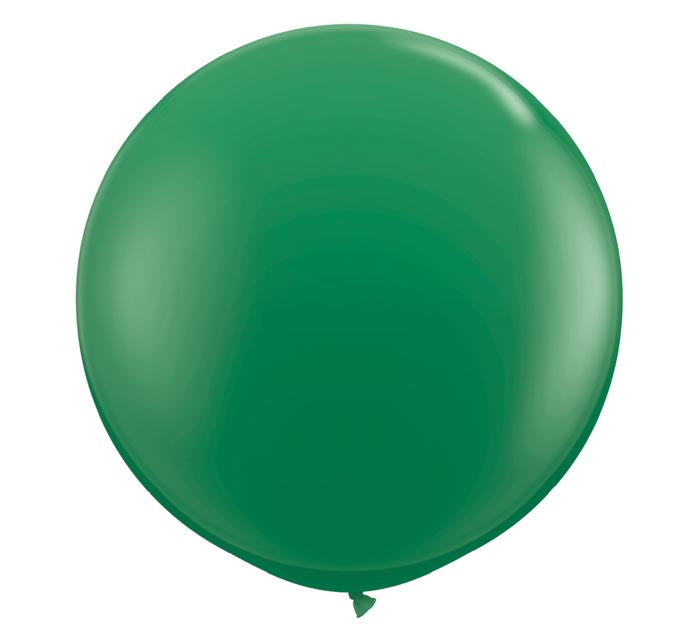 Large Green Round Balloon 36"