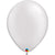 Pearl White Latex Balloons 11"
