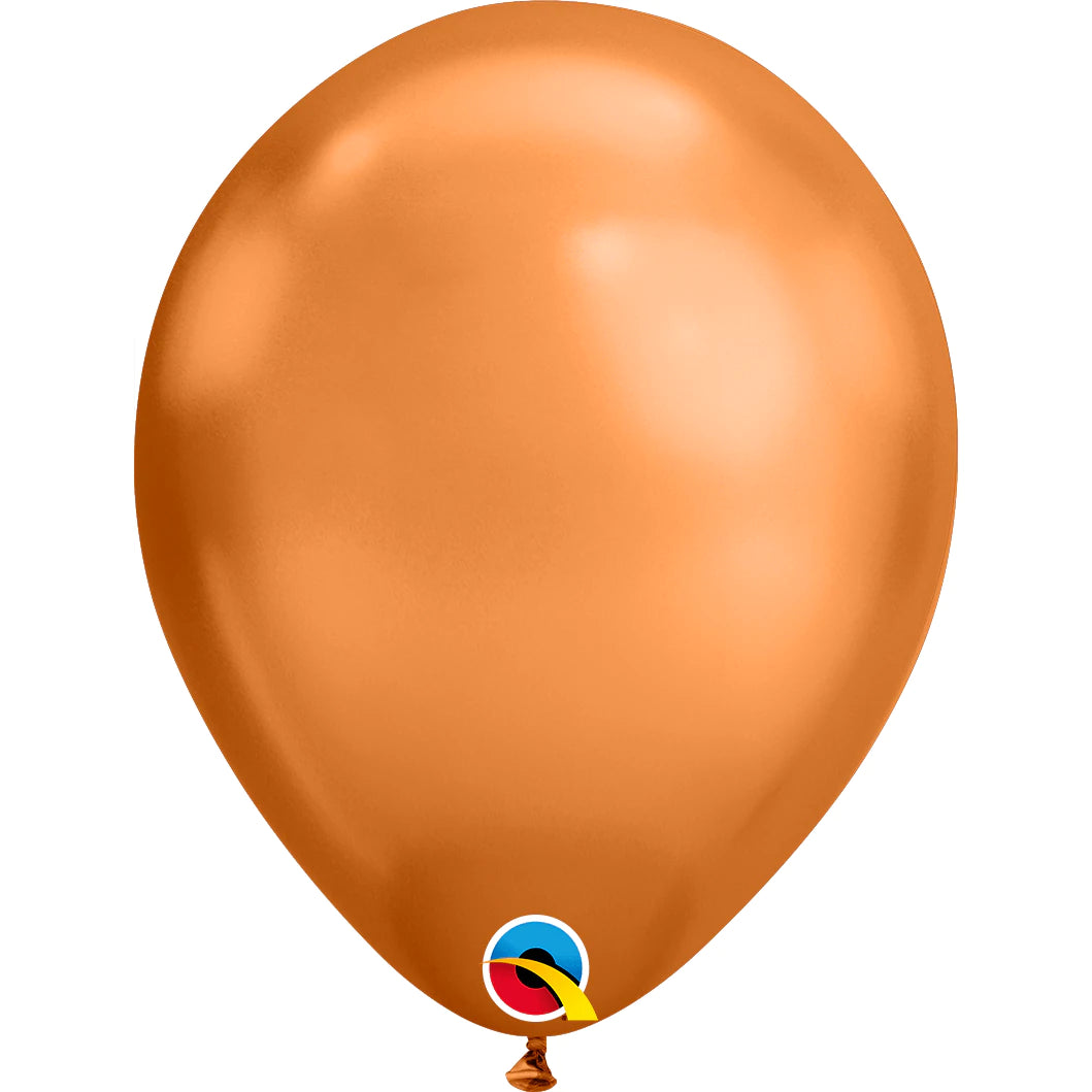 Copper Chrome Balloons 11&quot;