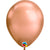 Rose Gold Chrome Balloons 11"