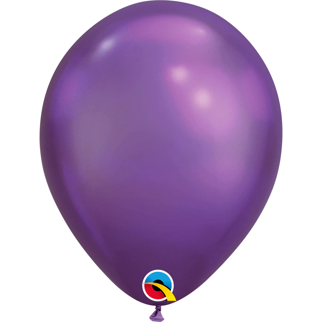 Purple Chrome Balloons 11&quot;