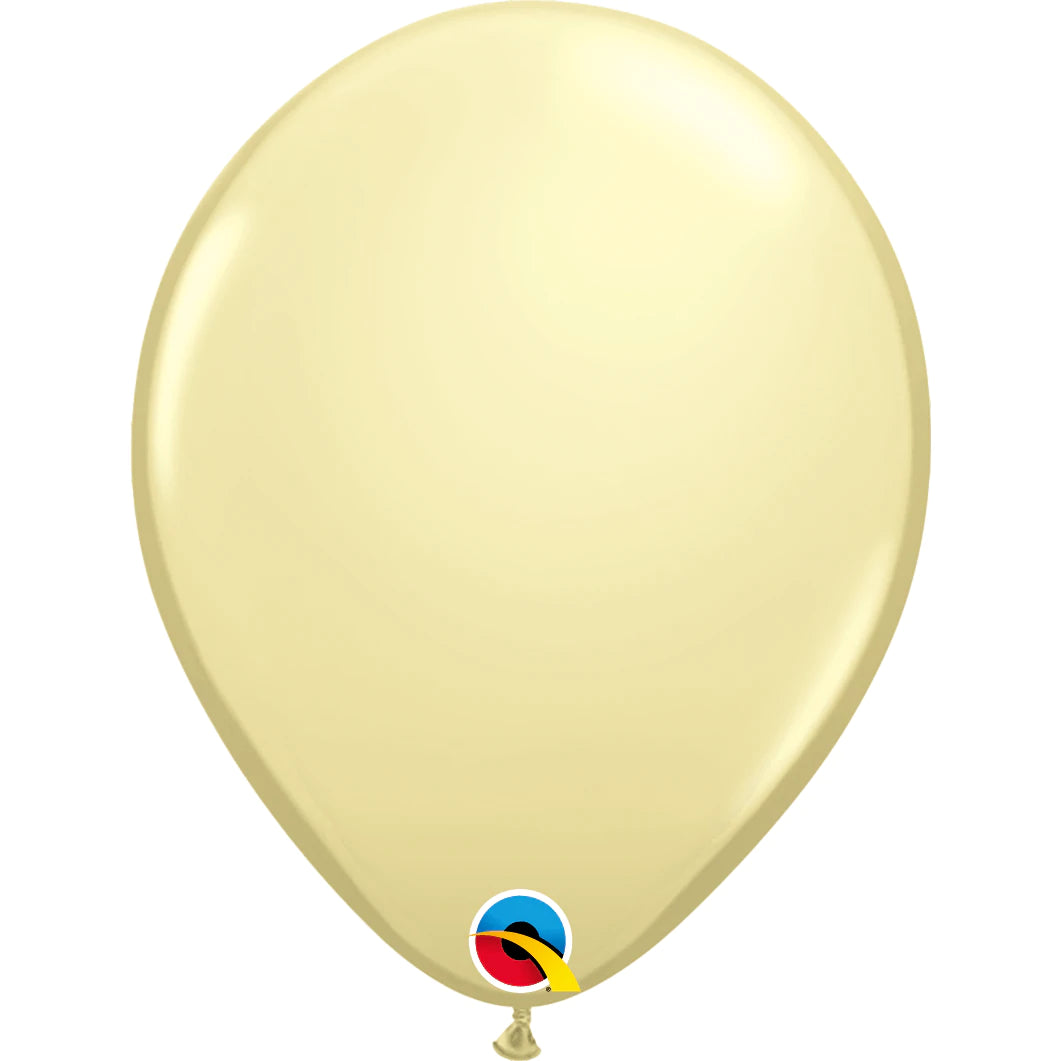 Pearl Ivory Latex Balloons 11&quot;