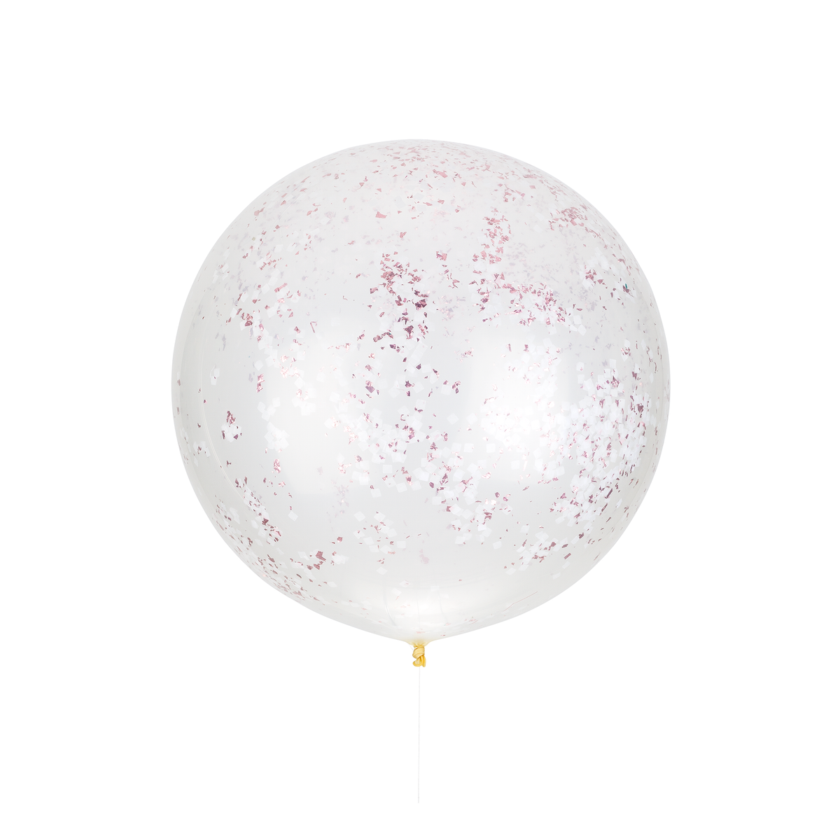 Giant Rose Gold Confetti Balloon