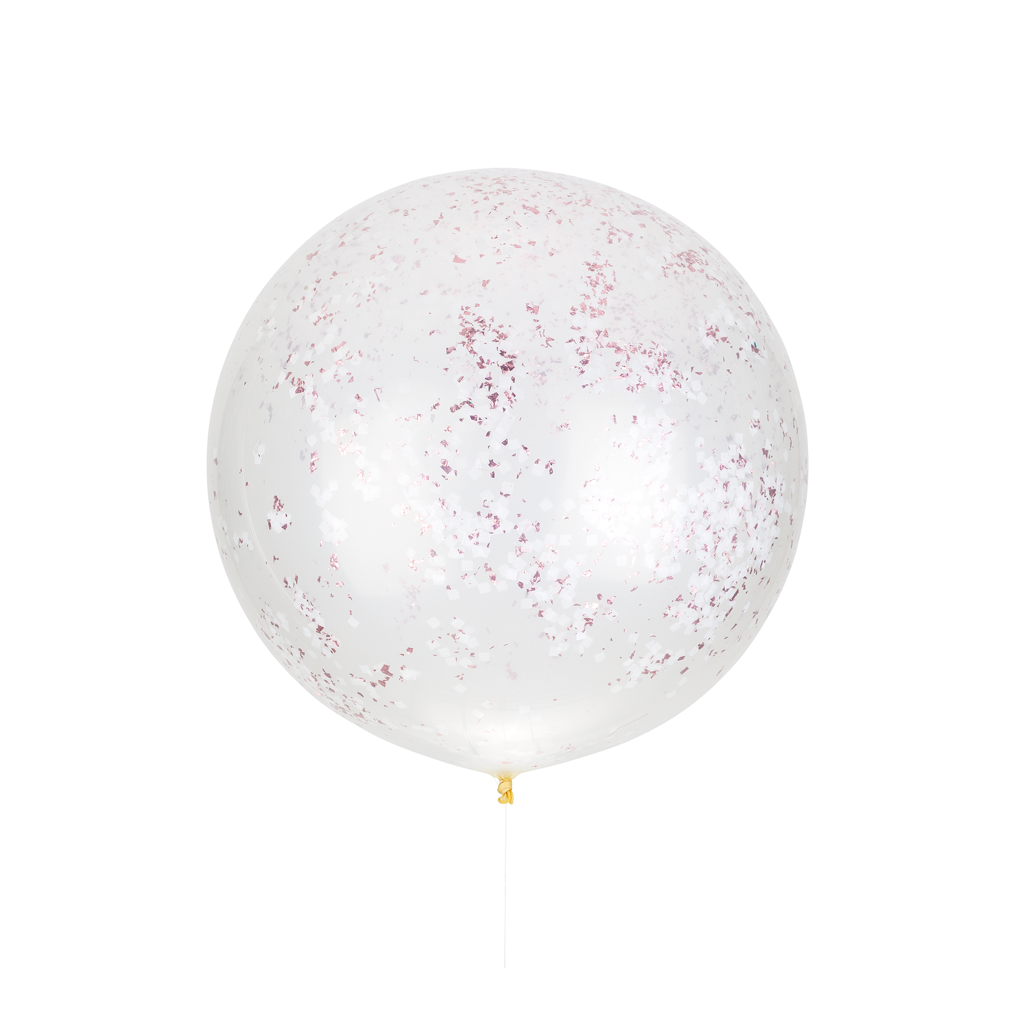 Giant Rose Gold Confetti Balloon
