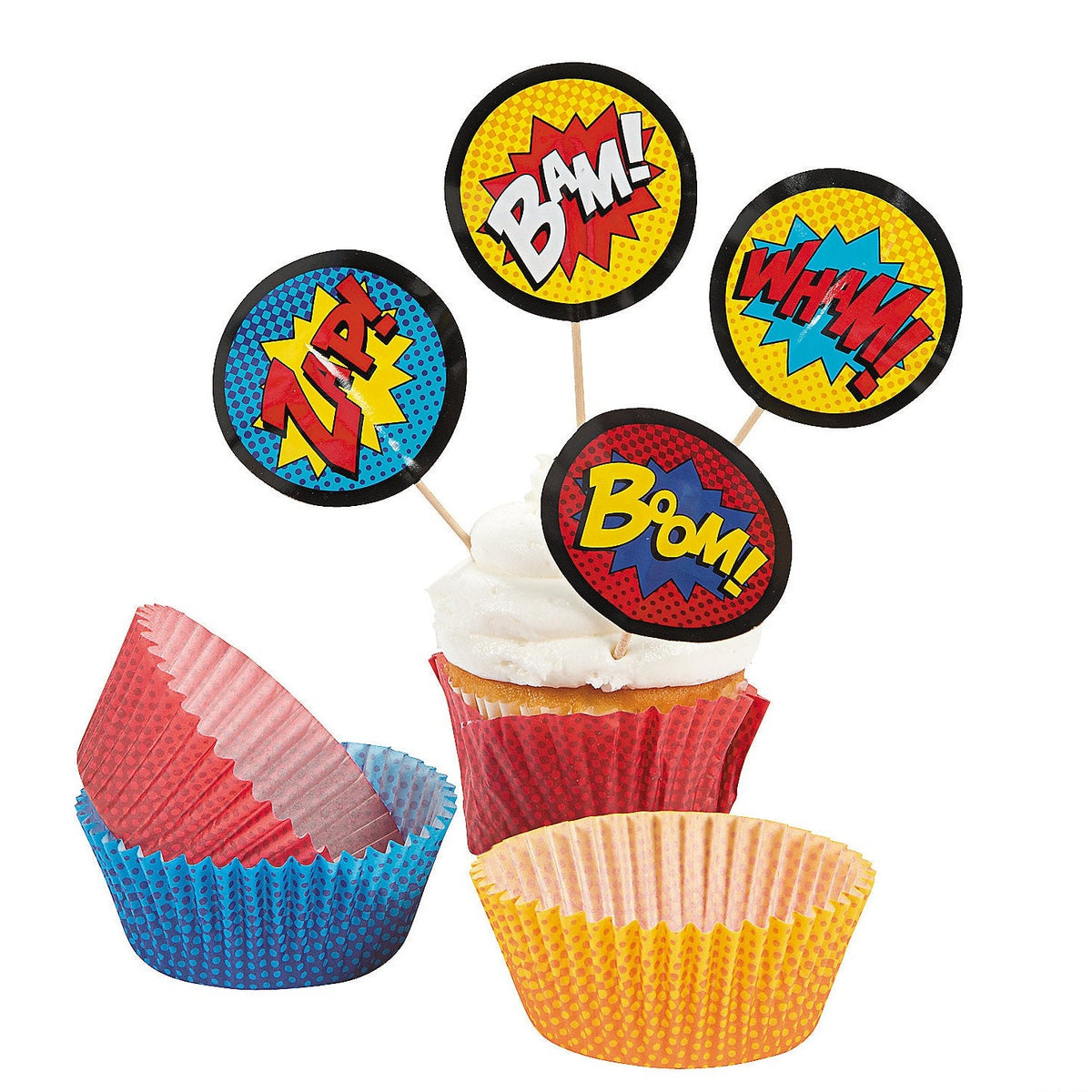 Superhero Cupcake Kit 
