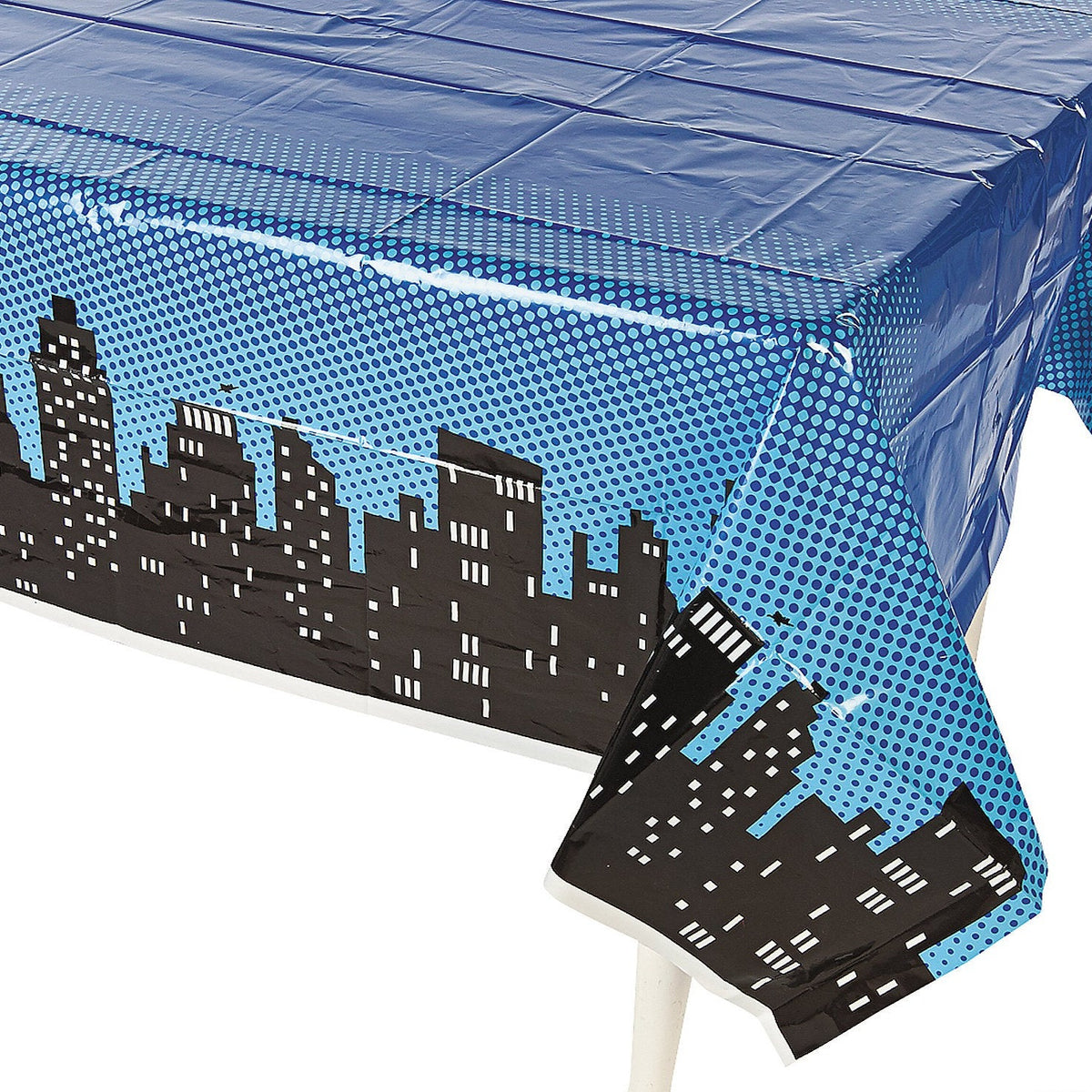 Superhero Plastic Table Cover