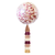 Giant Confetti Balloon with DIY Tassels - Burgundy & Rose Gold