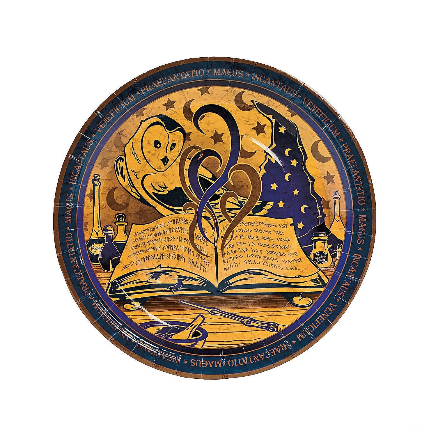 Wizard Realm Paper Dinner Plates 